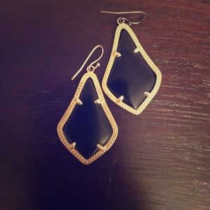 Kendra Scott black earrings